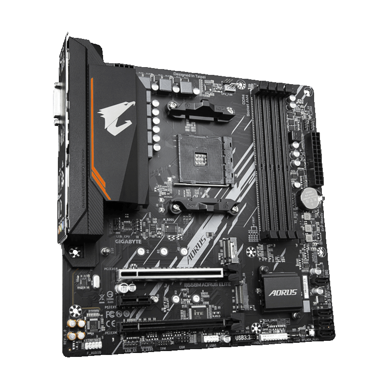 Материнська плата Gigabyte B550M AORUS ELITE